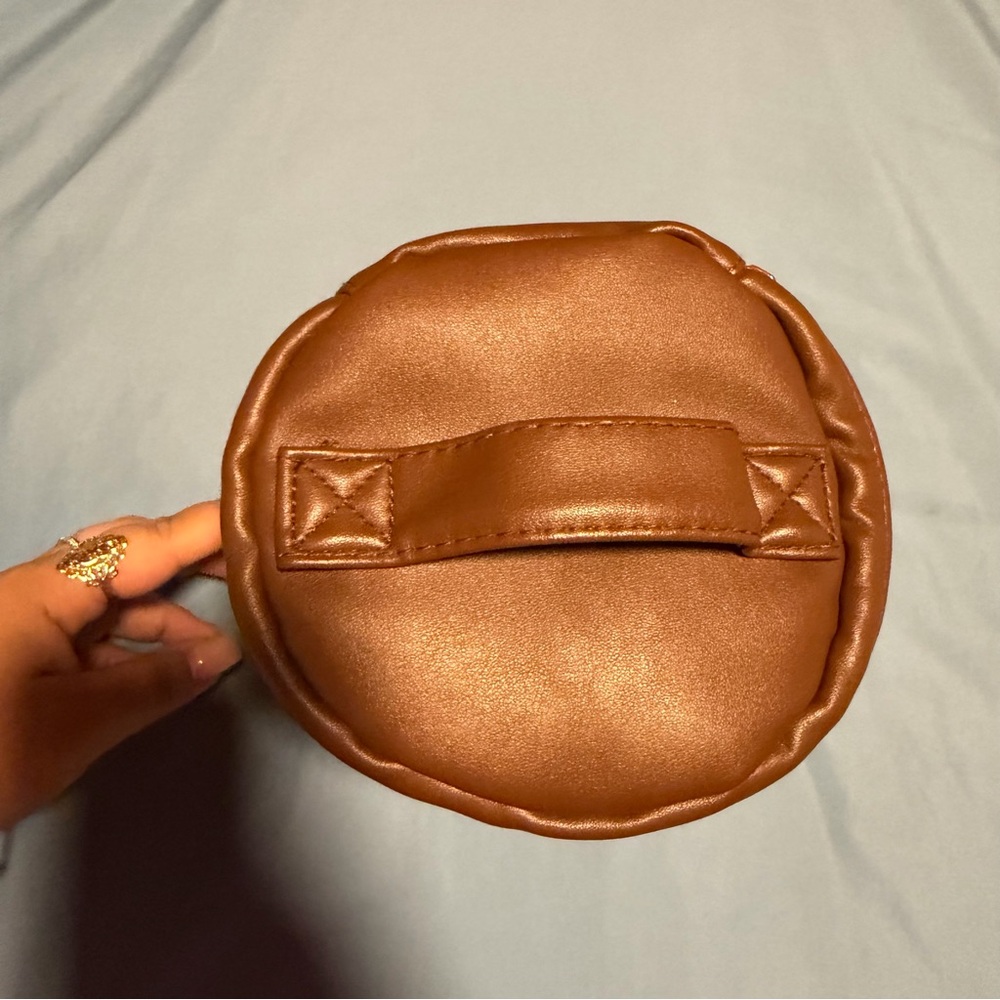Brown Cosmetic Bag